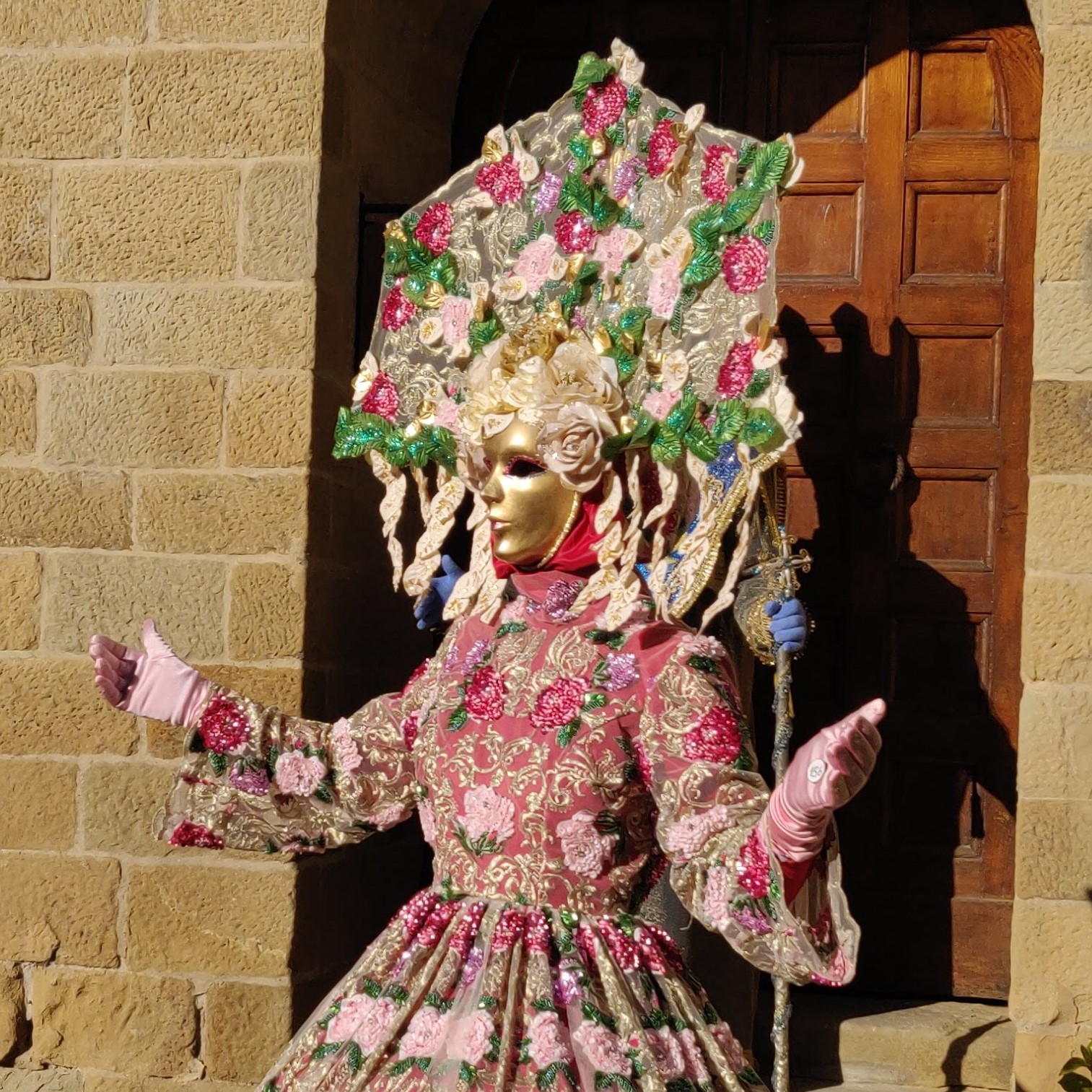 Regina delle Maschere del Carnevale dei Figli di Bocco Ed. 2020