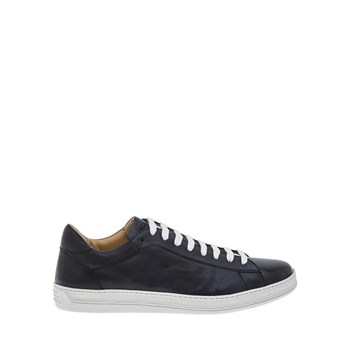 Classe-Toscana-Scarpa-Pelle-Bufalo-vegetale-blu