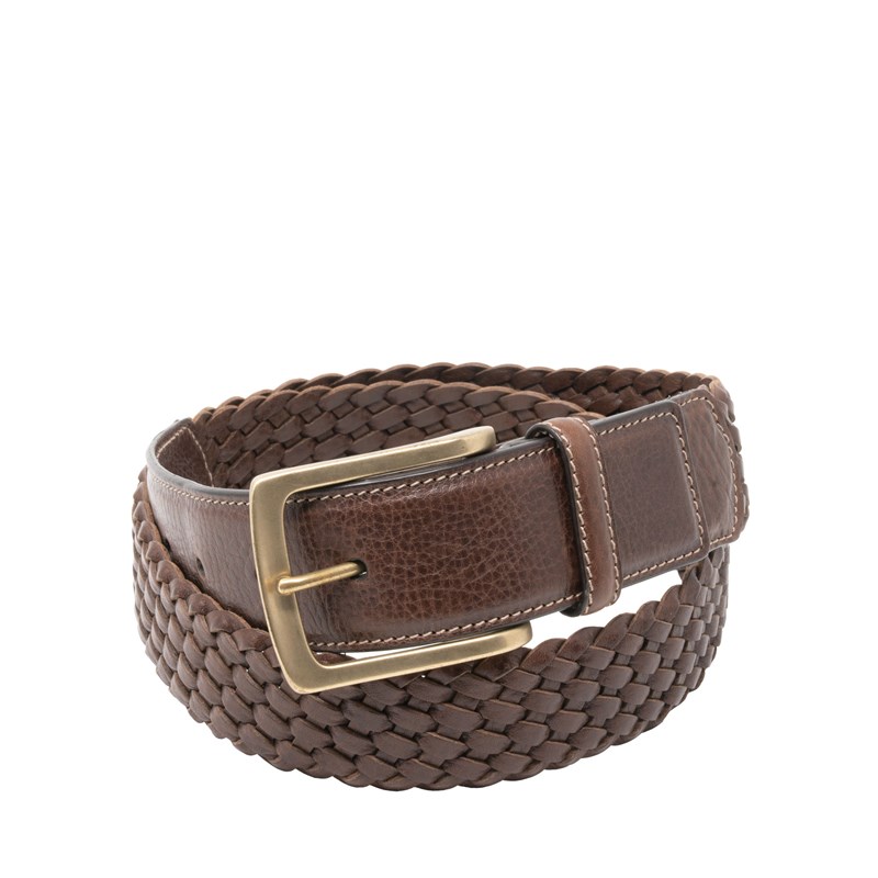 cintura uomo in vacchetta tango antico intrecciata a mano.jpg