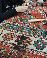 Restauro Tappeti Darte Di Orna Bachar